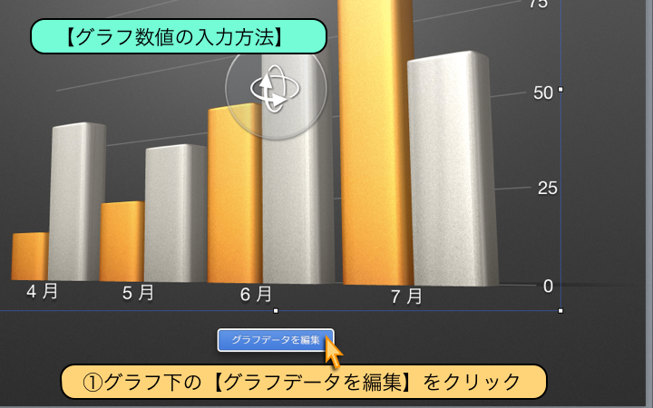 【グラフ数値の入力方法】